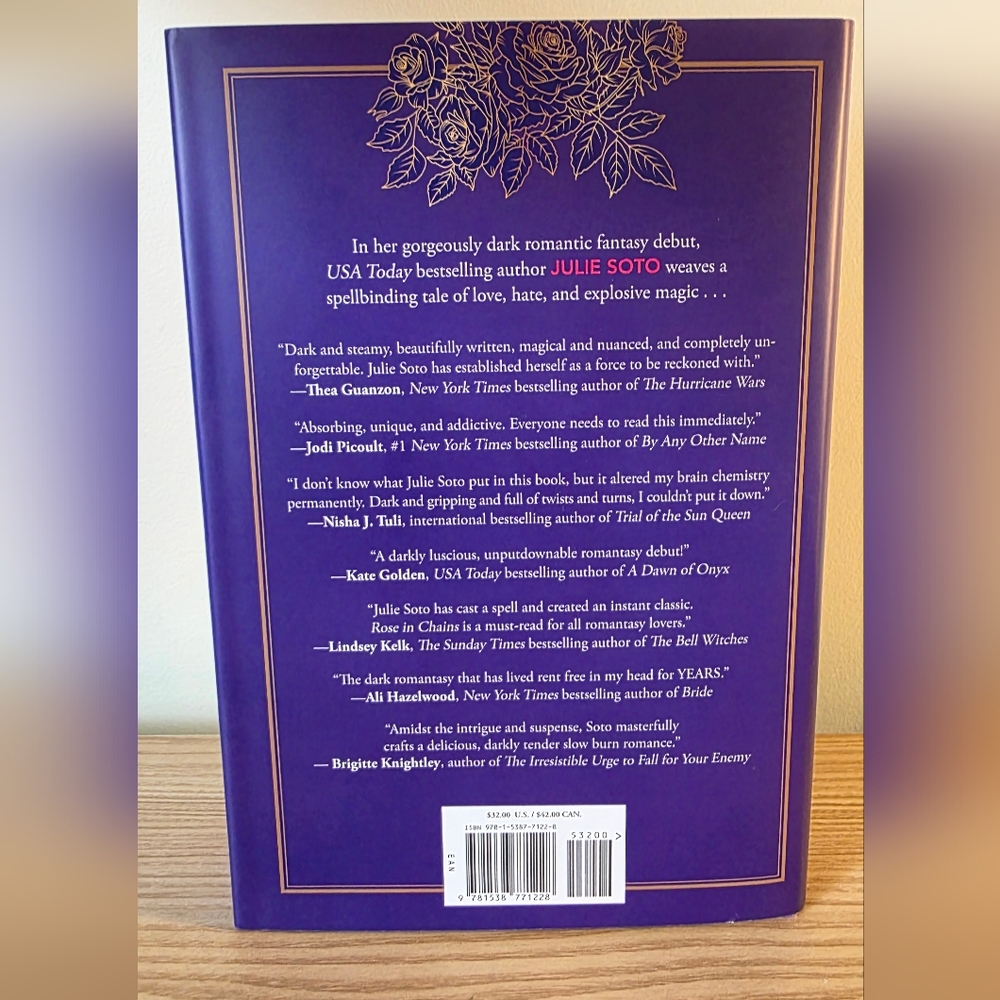 HAND SIGNED! Rose in Chains Delux Edition  by Julie Soto - Picture 4 of 6